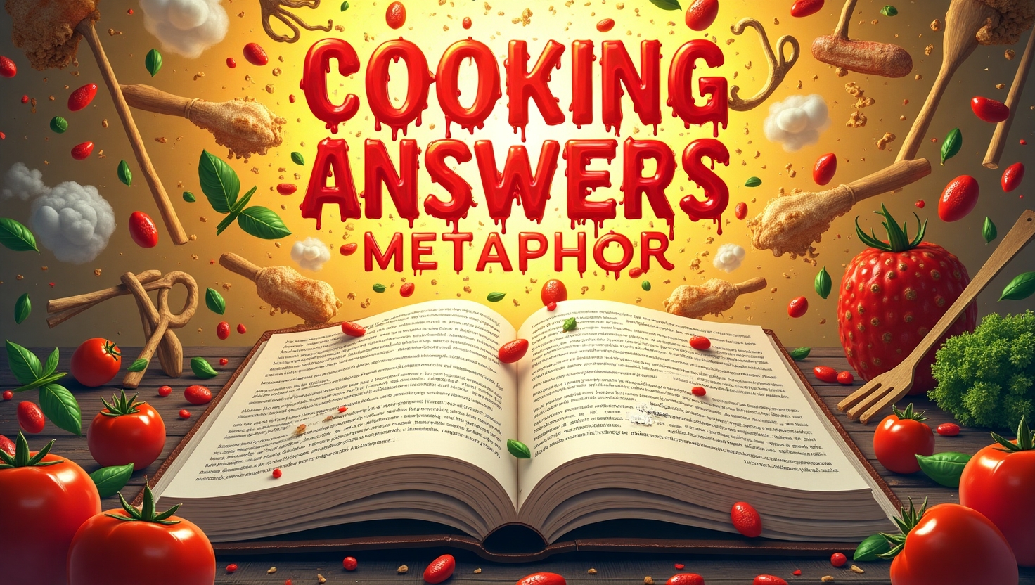 Cooking Answers Metaphor