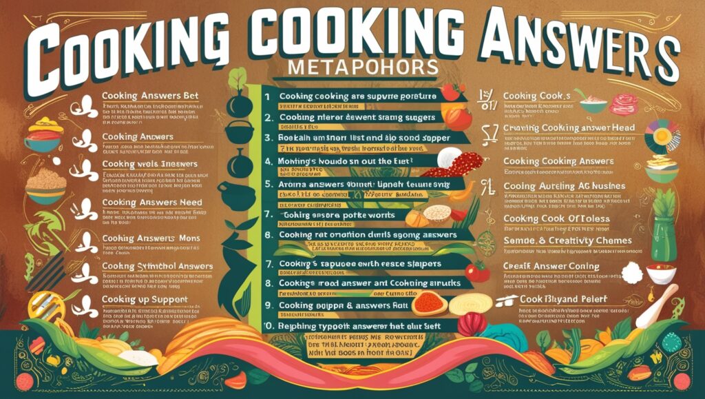 Cooking as a Metaphor in Education