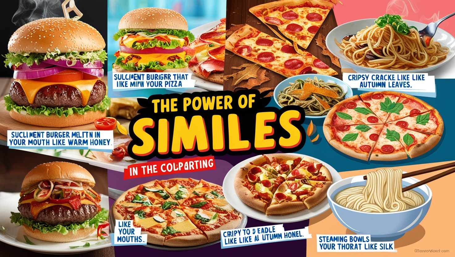 The Power of Similes in Describing Food