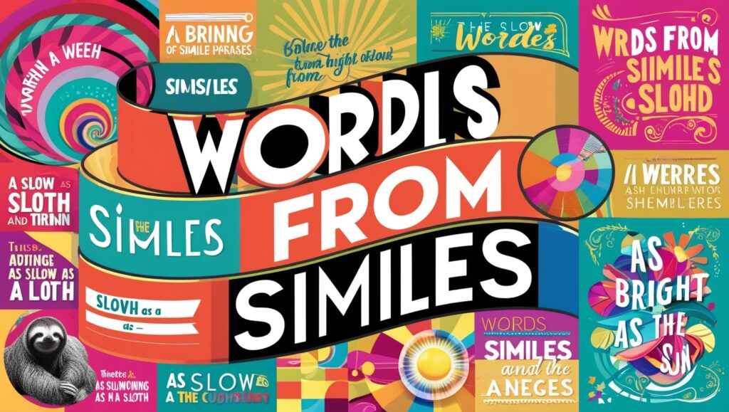 Cultural Variations of Words in Similes