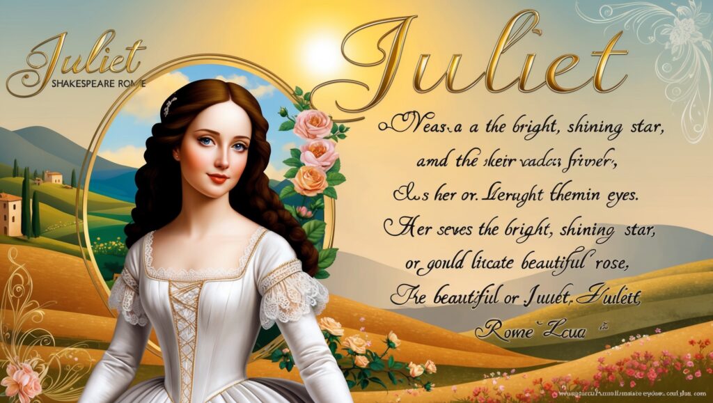 A Simile to Describe Juliet: Exploring Shakespeare’s & More 4 Examples of Original Similes to Describe Juliet