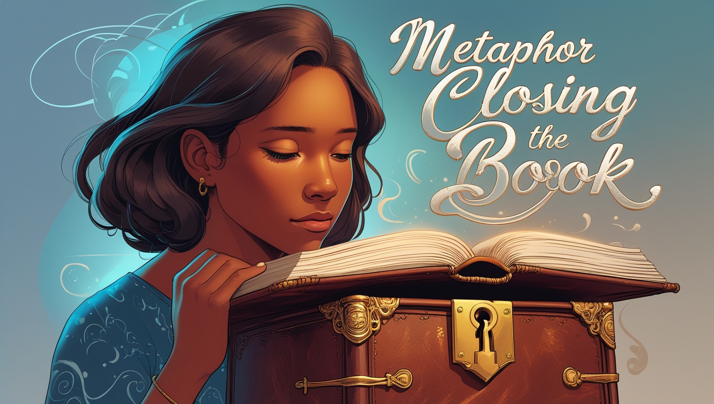 Metaphor Closing the Book