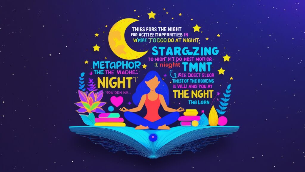 Metaphor What to Do at Night: A Complete Guide to Language & More 3 Metaphors of Night Across Cultures