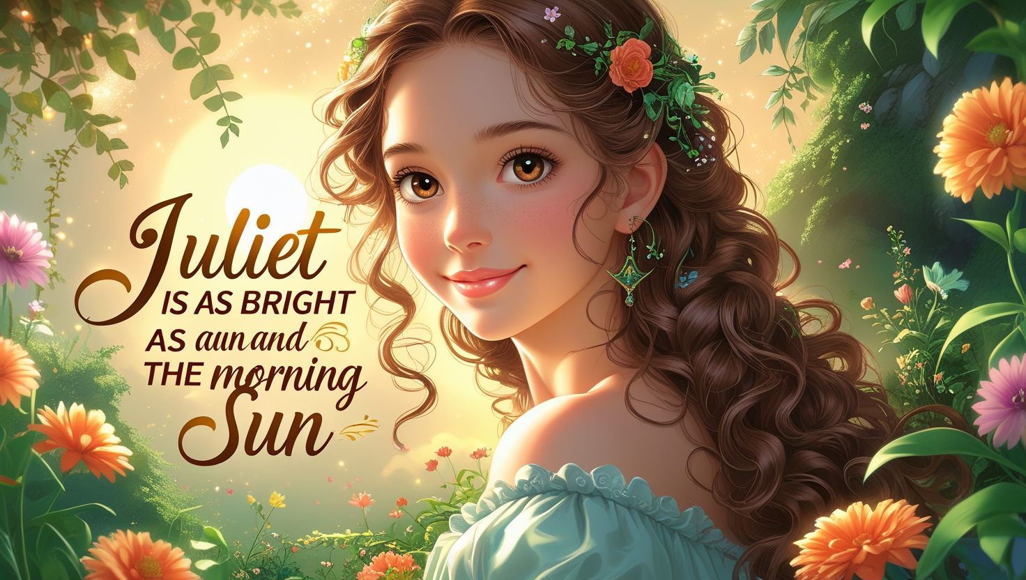 A Simile to Describe Juliet