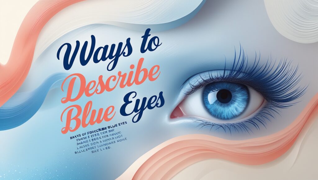 Ways to Describe Blue Eyes: A Complete Guide & More 3 Common Mistakes When Describing Blue Eyes